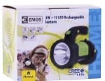 Nabíjacie svietidlo 3W CREE+12 LED