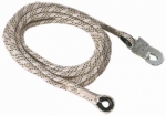 Pomocné lano LP 100 s 1 karabinou 5 m