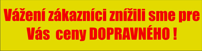 zn�enie cien dopravn�ho