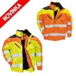 Pracovné odevy - Reflexná bunda S464 Contrast Plus Bomber Jacket