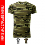 Pracovné odevy - Maskáč tričko CAMOUFLAGE (144) - cena od 5,47 €