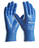 Chemické rukavice ATG MAXIDEX 19-007 AD-APT hybridné celomáčané v nitrile (s predajnou etiketou