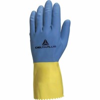 Chemické rukavice DUOCOLOR VE330 latexové