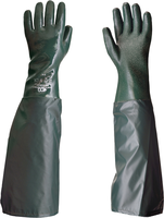 Chemické rukavice UNIVERSAL 65cm PVC zdrsnené