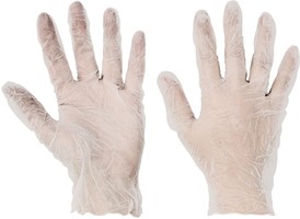 Jednorazové rukavice BOORNE nepudrované vinylové