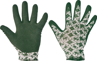 Pracovné rukavice GUILLEMOT mačané v latexe
