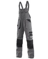 Zateplené montérkové nohavice CXS ORION KRYŠTOF s náprsenkou predĺžené (194 cm)