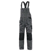 Zateplené montérkové nohavice CXS ORION KRYŠTOF s náprsenkou skrátené (170 cm)-*ZIMA