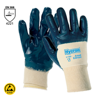 Antistatické rukavice HYCRON 27-600 (Ansell) máčané v nitrile