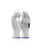 Antistatické rukavice PULSE TOUCH máčané v polyuretáne (balené VendPRO)