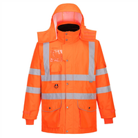 Bunda RT27 300D Hi-Vis 7v1 reflexná oranžová 5XL