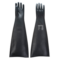 Chemické rukavice A803 latexové 60 cm