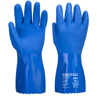 Chemické rukavice A881 PVC