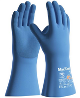 Chemické rukavice ATG MaxiChem 76-730 s TRItech máčané v latexe (s blistrom)