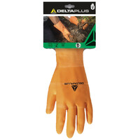 Chemické rukavice DPVE450 máčané v latexe (s blistrom)