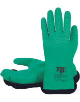 Chemické rukavice TB 195V máčané v latexe