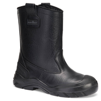 Členkov&aacute; bezpečnostn&aacute; obuv FTT23 Steel Leather Rigger S3 zateplen&aacute;