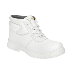 Členková pracovná obuv BENNON White Lacing O2 biela