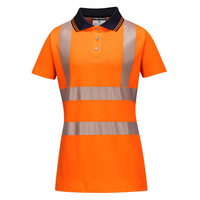 Dámska reflexná polokošeľa LW72 Hi-Vis