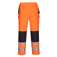 Dámske reflexné nohavice PW386 PW3 Hi-Vis do pása vodeodolné