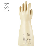 Dielektrické rukavice ELECTROSOFT do 500 V latexové