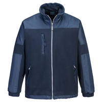 Fleecová mikina S665 North Sea na zips