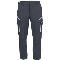 Monterkové nohavice EMERTON STR do pása softshellové zateplené