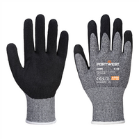 Neporezné rukavice A665 (E13) máčané v nitrile