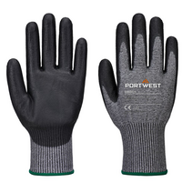 Neporezn&eacute; rukavice AB664 Essential (F13) m&aacute;čan&eacute; v polyuret&aacute;ne (1bal=12p&aacute;rov)