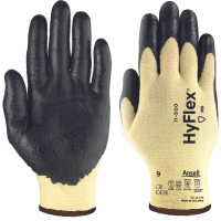 Neporezné rukavice ANSELL 11-500 HyFlex máčané v nitrile