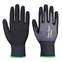 Neporezné rukavice AP18 SG CUT (C15) máčané v nitrile (1bal=12párov)