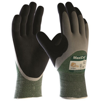 Neporezn&eacute; rukavice ATG MaxiCut OIL 34-304 m&aacute;čan&eacute; v nitrilovej pene