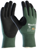 Neporezné rukavice ATG MaxiCut OIL 44-304 máčané v nitrilovej pene (s blistrom)