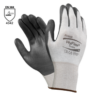 Neporezné rukavice HYFLEX 11-624 (Ansell) máčané v polyuretáne