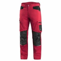 Nohavice CXS SOLIS do p&aacute;sa červeno-čierna č.62