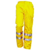 Nohavice KOROS Hi-Vis do pása žlté č.62