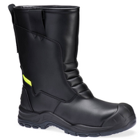 Poloholeňov&aacute; bezpečnostn&aacute; obuv FD07 STEEL LEATHER RIGGER S3L SC HRO CI SR zateplen&aacute;