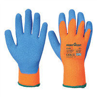 Pracovné rukavice A145 Cold GRIP máčané v latexe zateplené