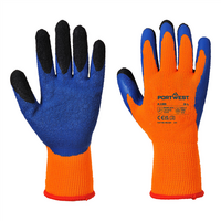 Pracovné rukavice A185 Duo-Therm máčané v latexe zateplené