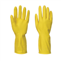 Pracovné rukavice A800 upratovacie latexové (1bal=240párov)