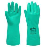 Pracovné rukavice AB810 Nitrosafe Chemical Essential nitrilové 32 cm (1bal=12párov)