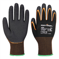 Pracovné rukavice AP35 Grip 15 máčané v nitrile