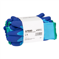 Pracovné rukavice APB80 Liquid Pro Essential máčané v latexe vodeodolné (1bal=12párov)