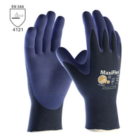 Pracovné rukavice ATG MaxiFlex ELITE máčané v nitrilovej pene