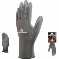 Pracovné rukavice DPVE702PG máčané v polyuretáne (blister)