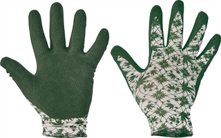 Pracovné rukavice GUILLEMOT mačané v latexe