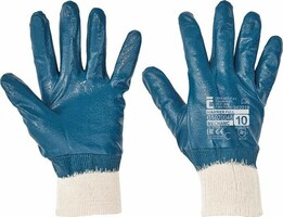 Pracovné rukavice HARRIER FULL máčané v nitrile