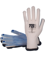 Pracovné rukavice TB 220P textilné s PVC terčíkmi