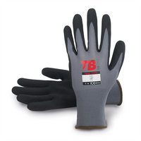 Pracovné rukavice TB 700MF TOUCH máčané v nitrile