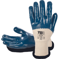 Pracovné rukavice TB 9020B máčané v nitrile